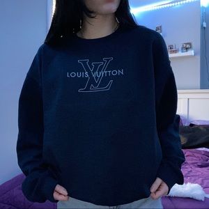 Custom LV crewneck